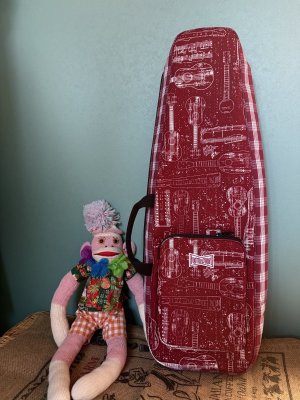 画像1: 26フムウクケース★コンサート★バーガンディ