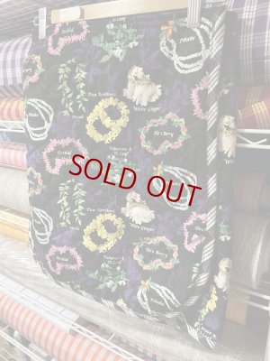 画像3: ラップスカート★黒レイ柄