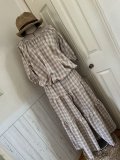ティアードパンツ★パラカhumuhumuオリジナルベージュ
