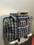 画像5: ハワイアンイラストパイナップル黒★スーツケースサブボストンバッグ（肩紐付き）
