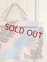 画像: アロハレッスンバッグ　ピンクプルメリア