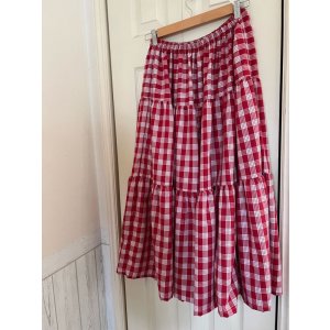 画像: ティアードパンツ★パラカレッド