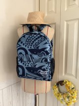 画像: シャーク柄★アロハリュックサック　