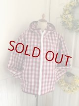 画像: ハワイアンブルゾン★ハワイ柄　x バーガンディパラカリバーシブル