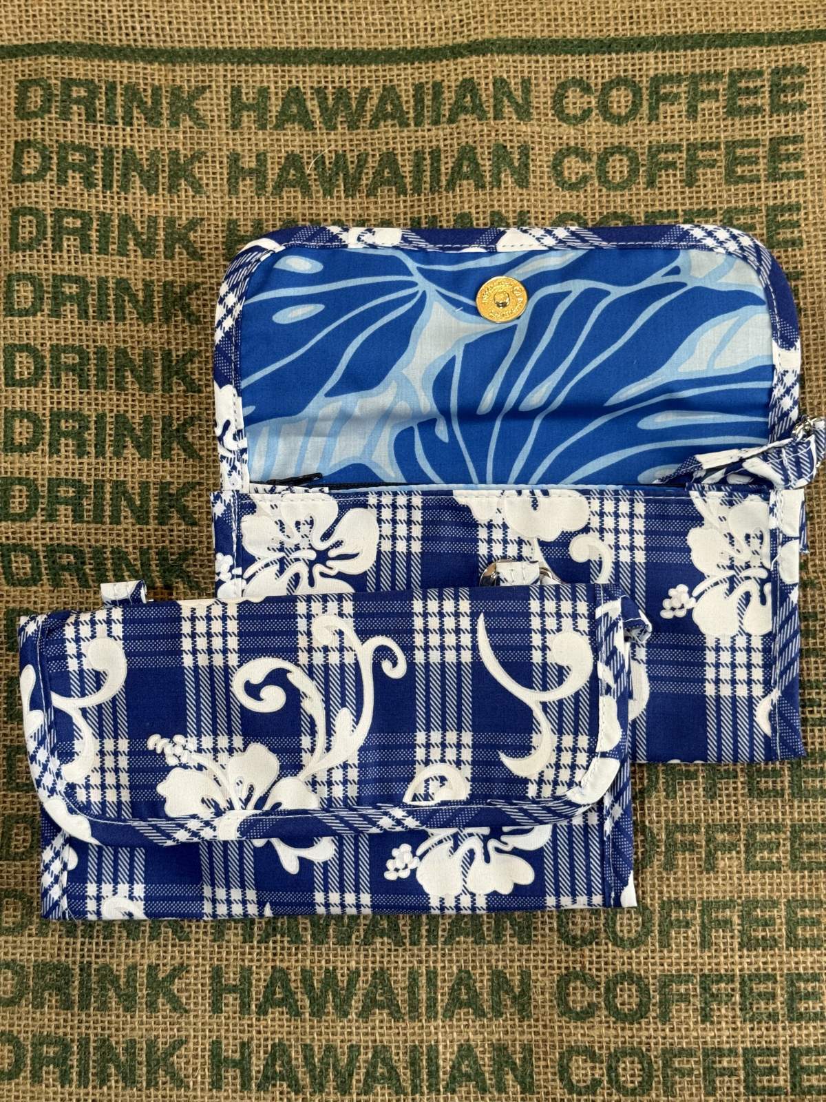 画像8: 新色バージョン★２Wayウエストポーチハイビスカス＆Palaka 