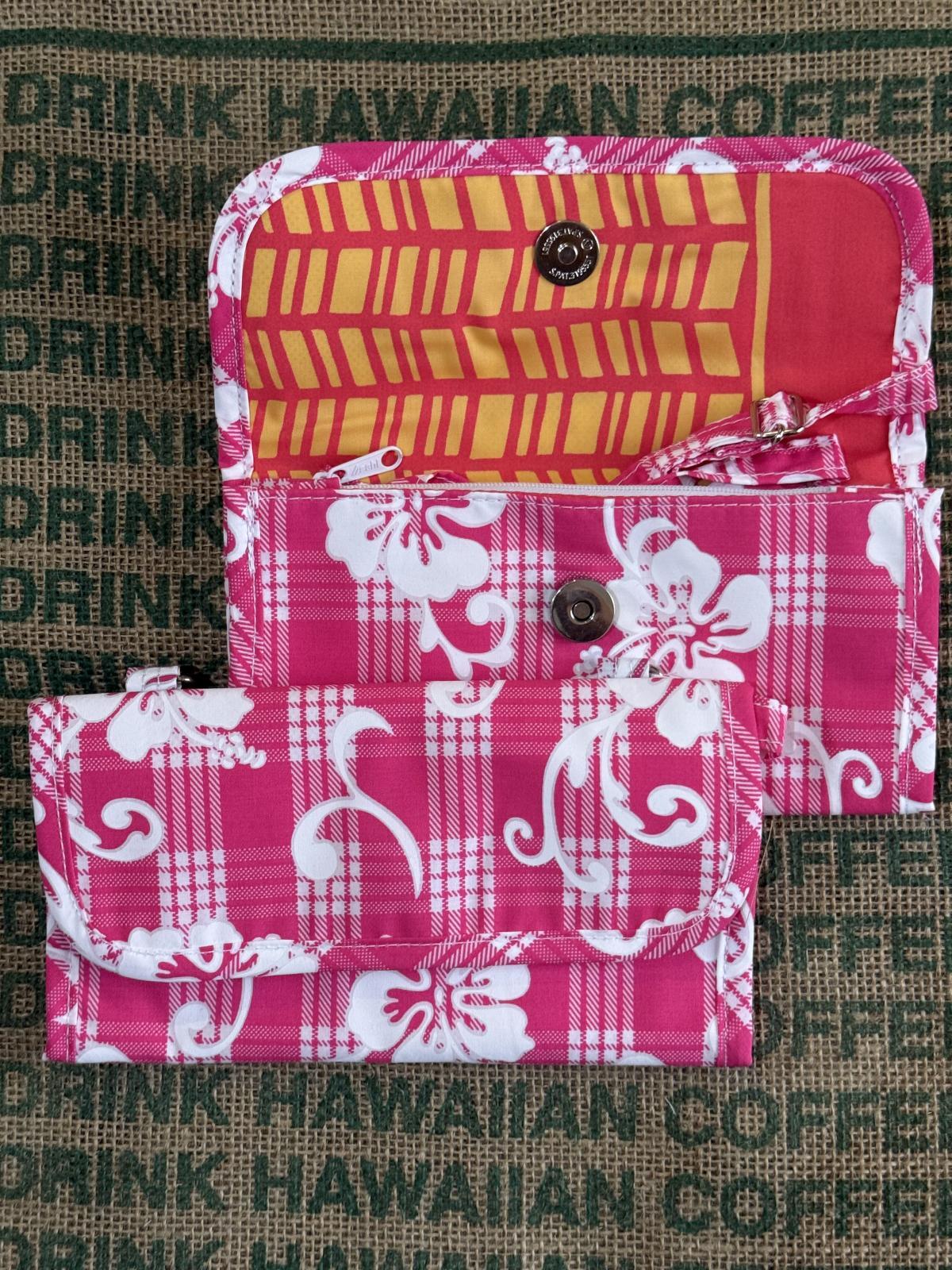 画像11: 新色バージョン★２Wayウエストポーチハイビスカス＆Palaka 